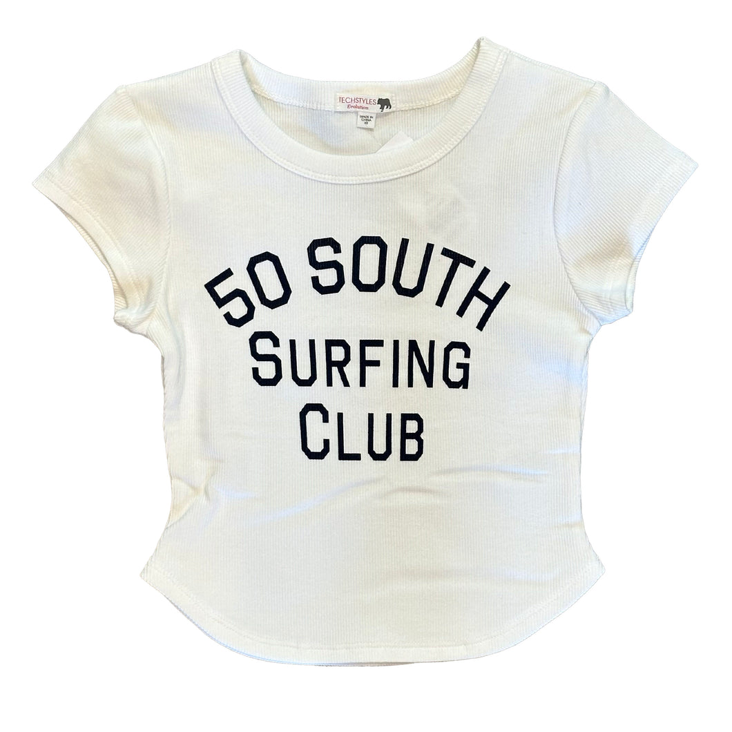 Surfing Club Ribbed Tee