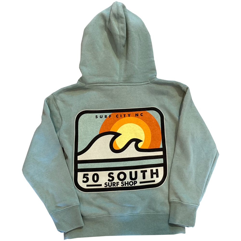 50 SOUTH Youth Retro Wave Hoodie